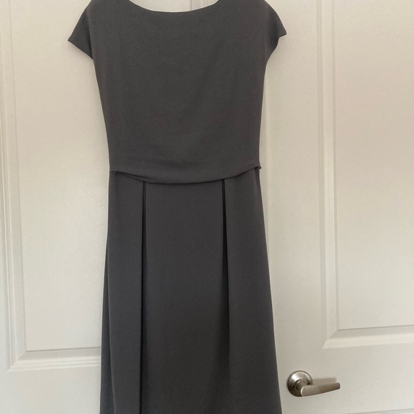 Alberta Ferretti authentic luxury grey dress, size 8-10 - Picture 3 of 11